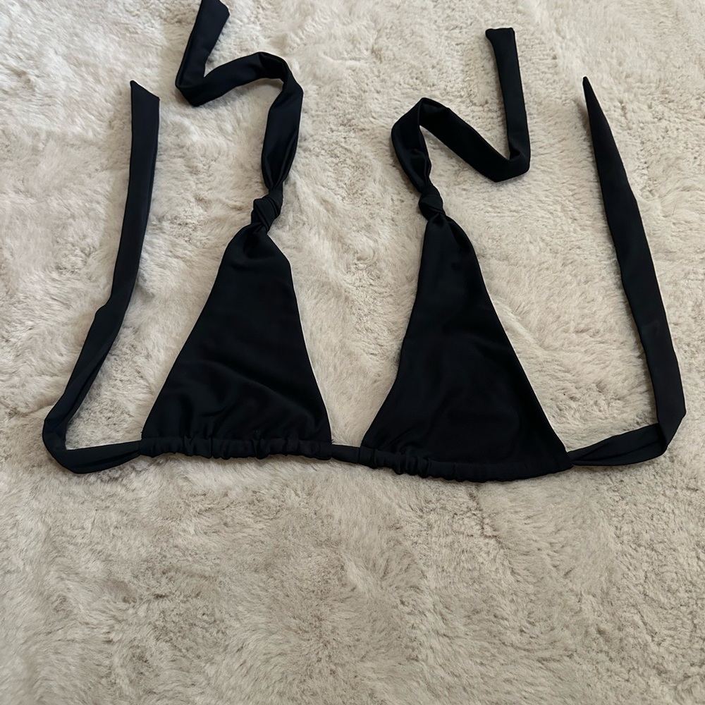 Skatie Black Bikini Top
